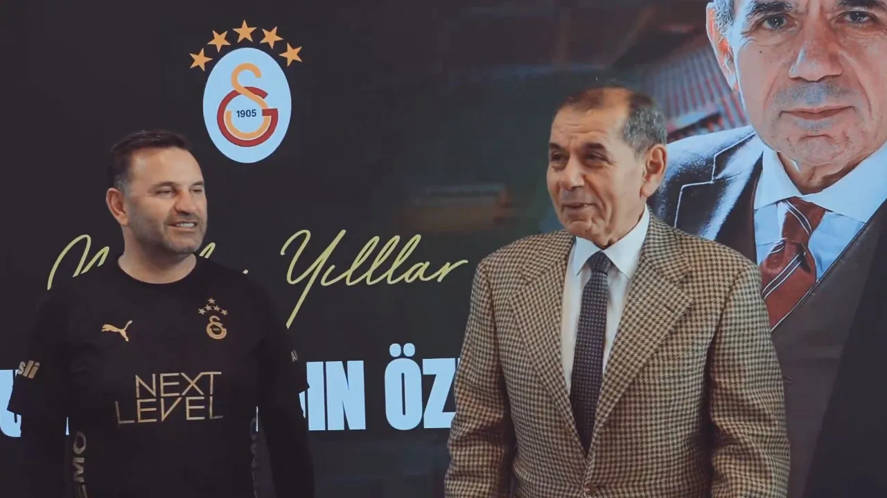 Galatasaray'da Dursun Özbek'ten şampiyonluk mesajı