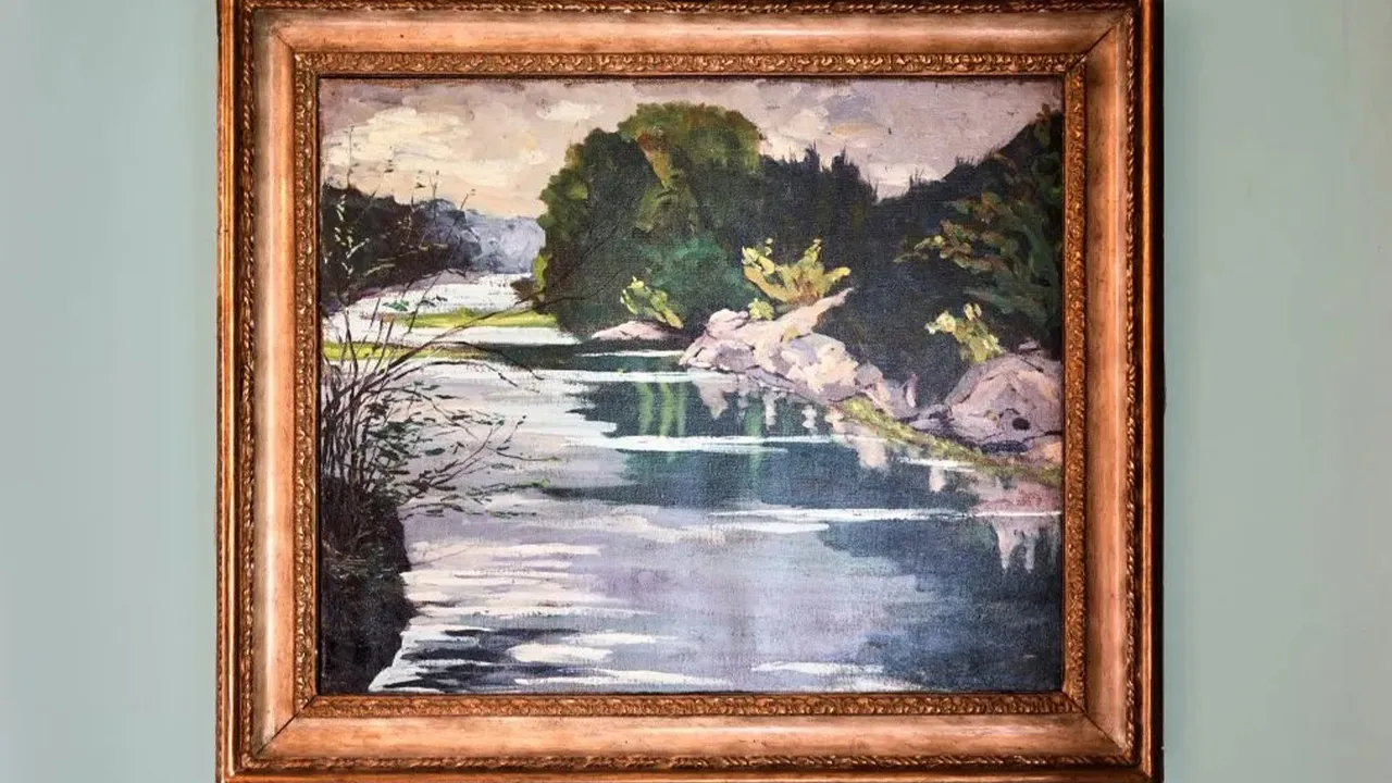 Resimleri sergileniyor! W. Churchill’in sanatçı yüzü