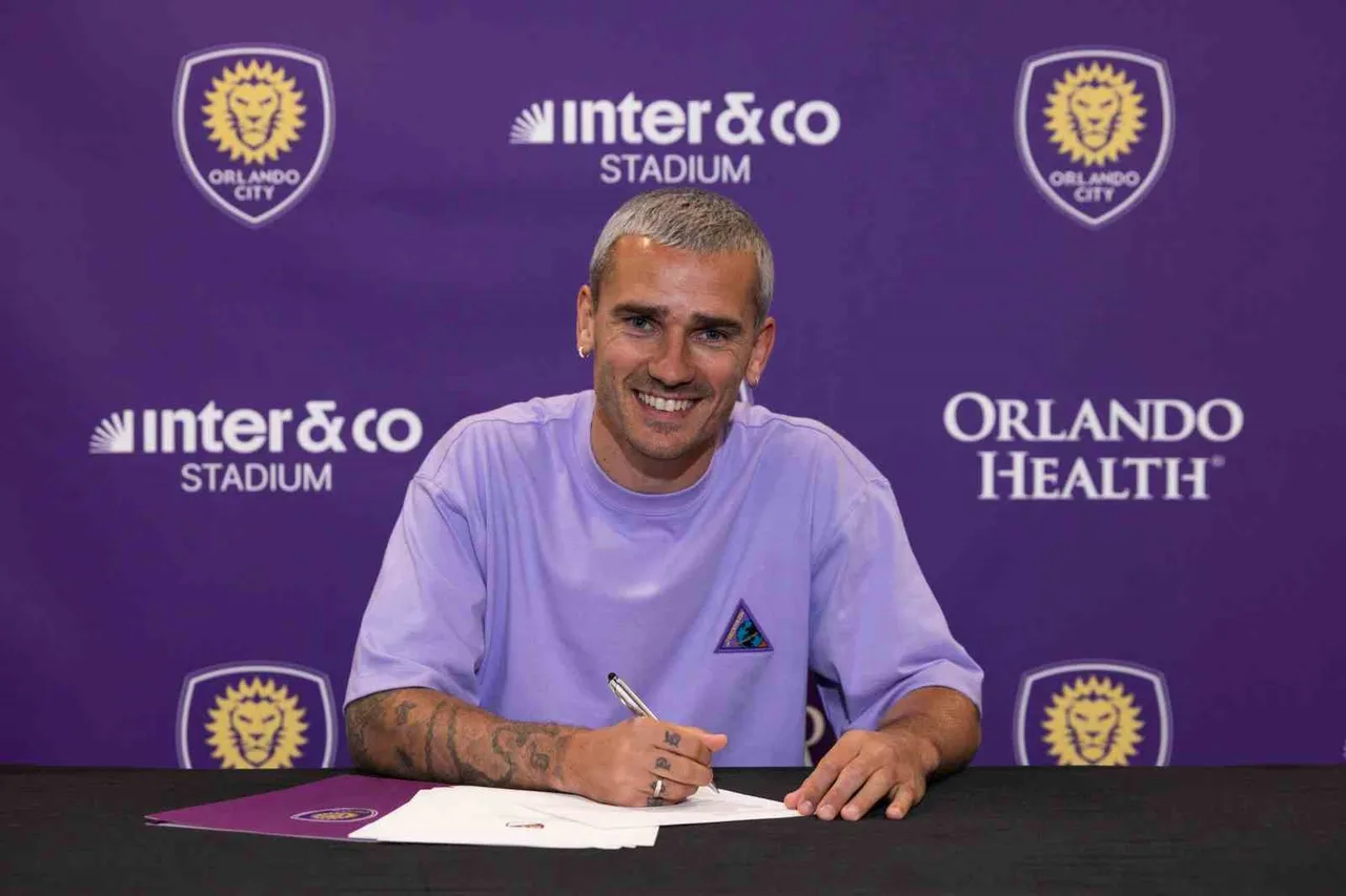 Orlando City SC, Fransız yıldız Antoine Griezmann ile 2+1 yıllık sözleşme imzaladı.