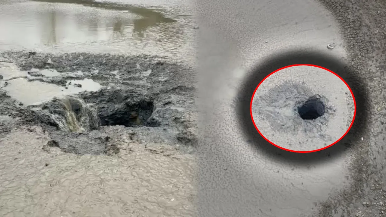 46 yıl sonra ortaya çıktı! Gölet suyu bir anda yeraltına indi