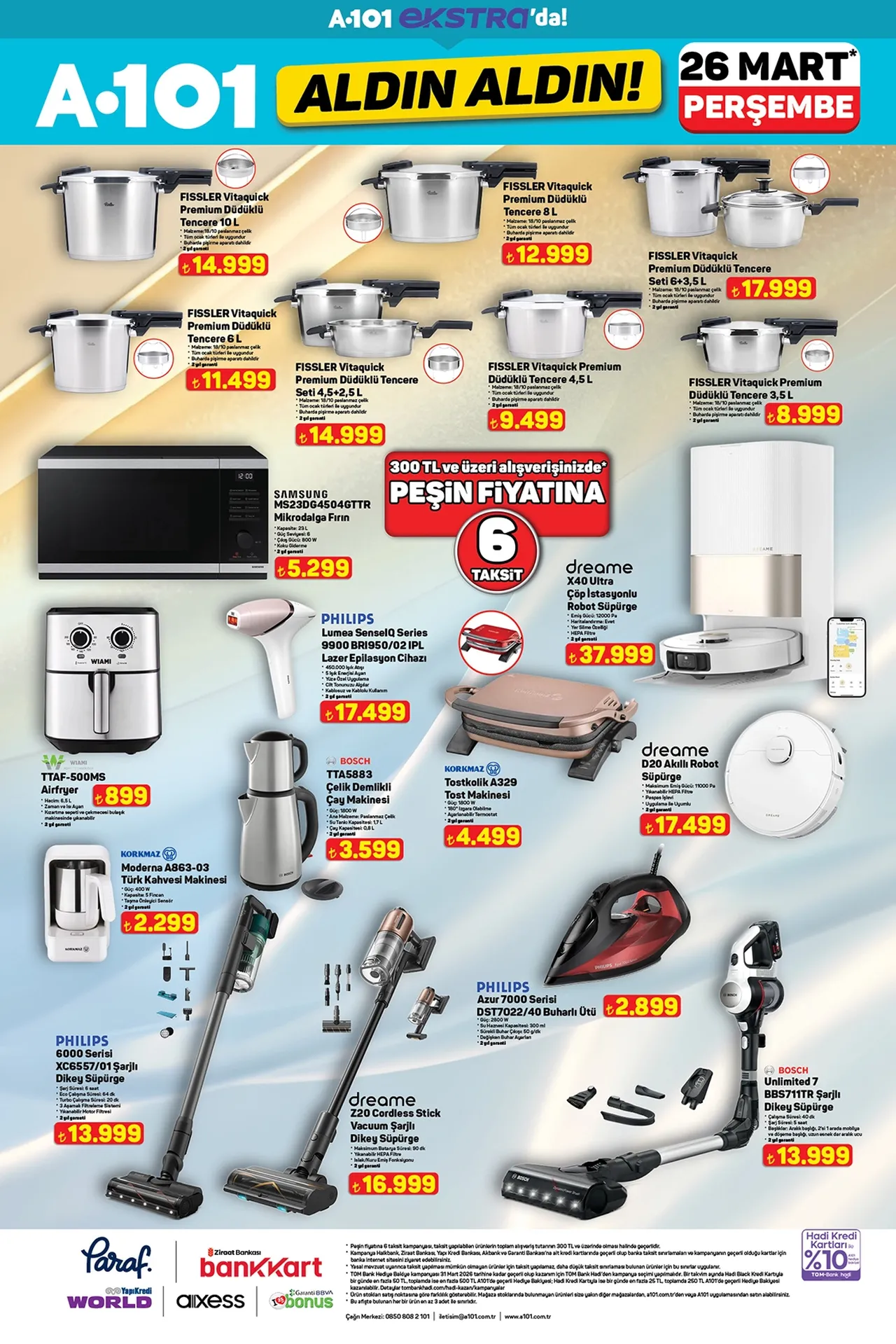 A101 aktüel kataloğu bugün satışta! Katlanabilir koşu bandı, titreşimli spor aleti ve onlarca ürün dikkat çekti