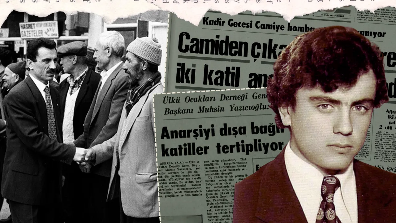 Adı ilk kez böyle duyuldu! 40 yıl önce Muhsin Yazıcıoğlu camide öldürülen gençleri savunmuştu