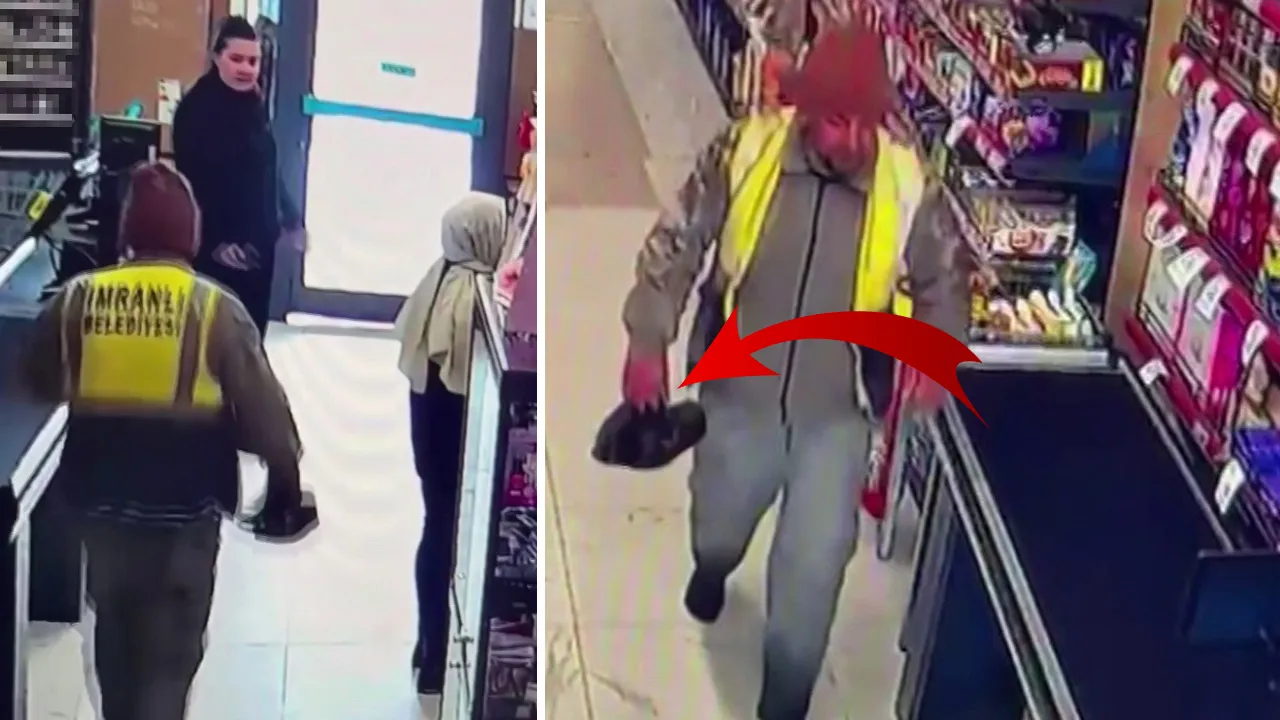 Belediye işçisinden yürek ısıtan hareket! Kameralar kayıttaydı