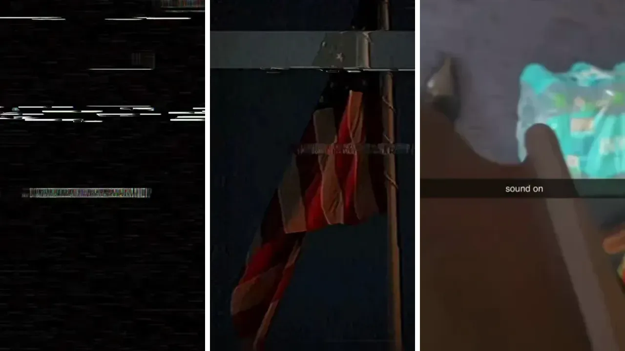 BİRİ SANİYELER İÇİNDE SİLİNDİ!