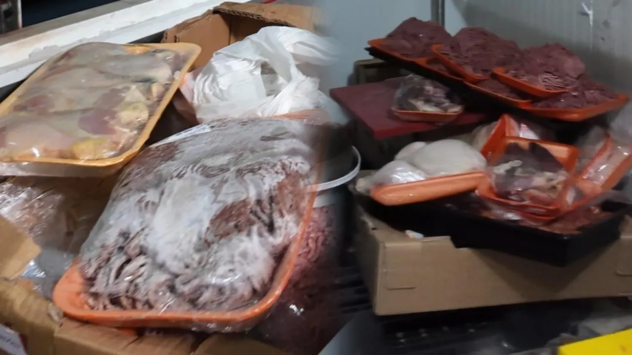 Az kalsın soframıza gelecekti! Kilolarca küflenmiş et imha edildi