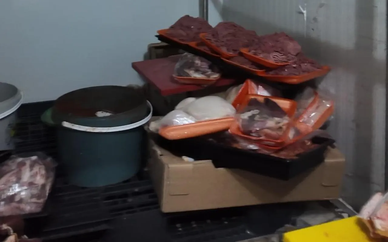 Az kalsın soframıza gelecekti! Kilolarca küflenmiş et imha edildi