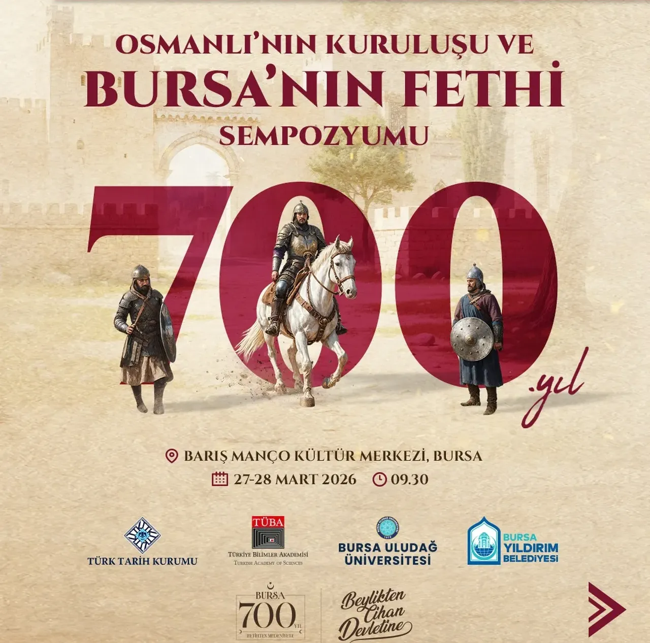 Bursanın fethi 700. yılında tarihçileri bir araya getirdi