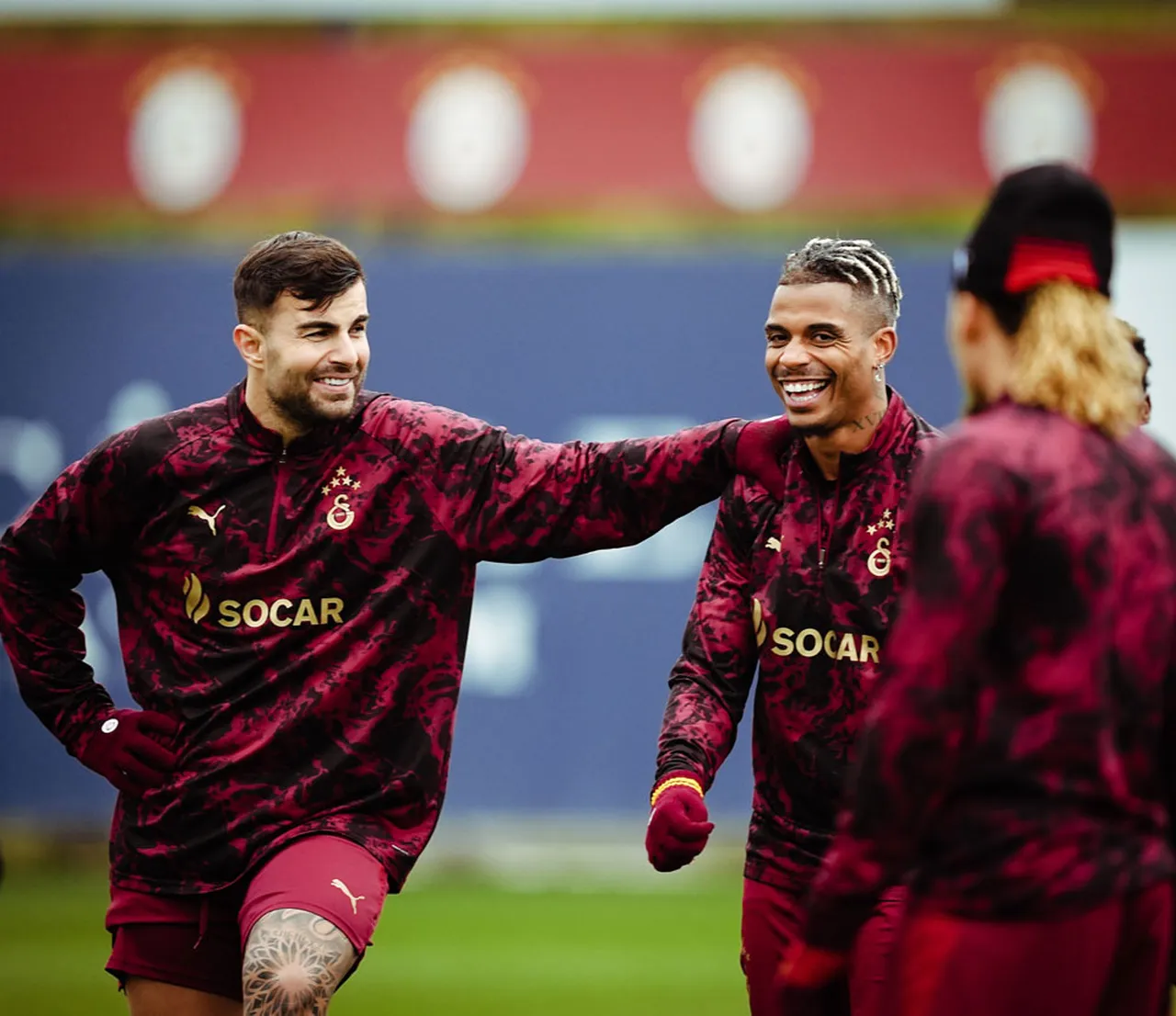 Galatasaray antrenmanından