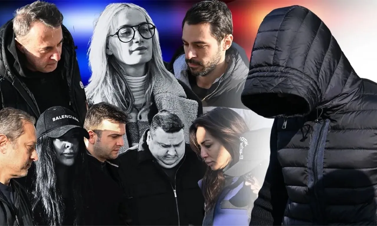 Operasyonda gözaltına alınan ünlülerden görüntüler...