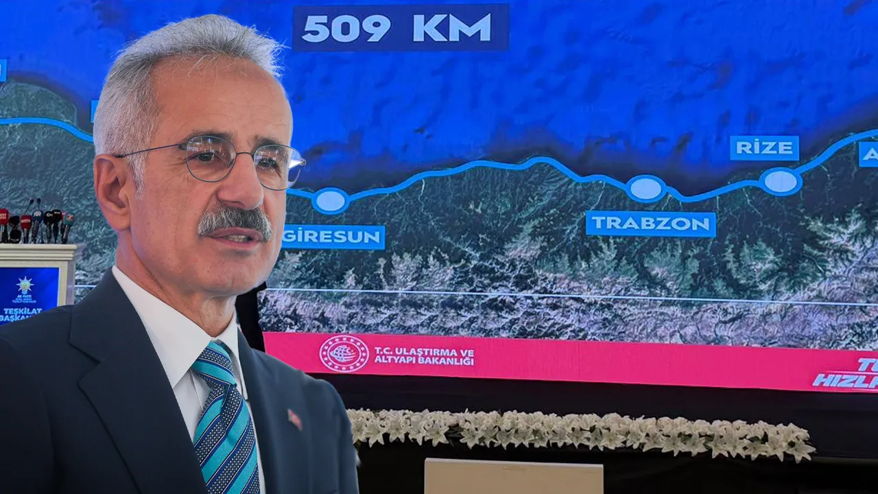 Bakan tek tek güzergahı açıkladı: Samsun'dan başlayıp Sarp'tan çıkacak! 
