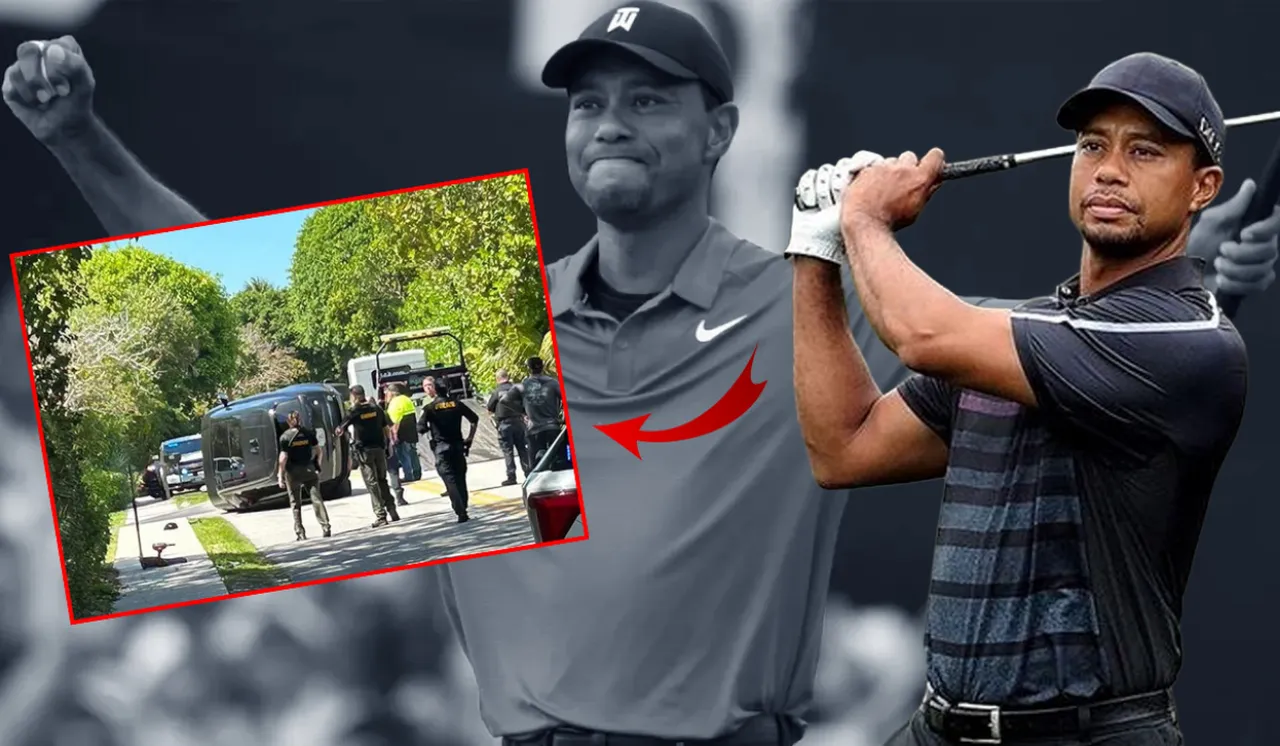 Efsane sporcu Tiger Woods aracıyla takla attı: Uyuşturucu testini reddetti