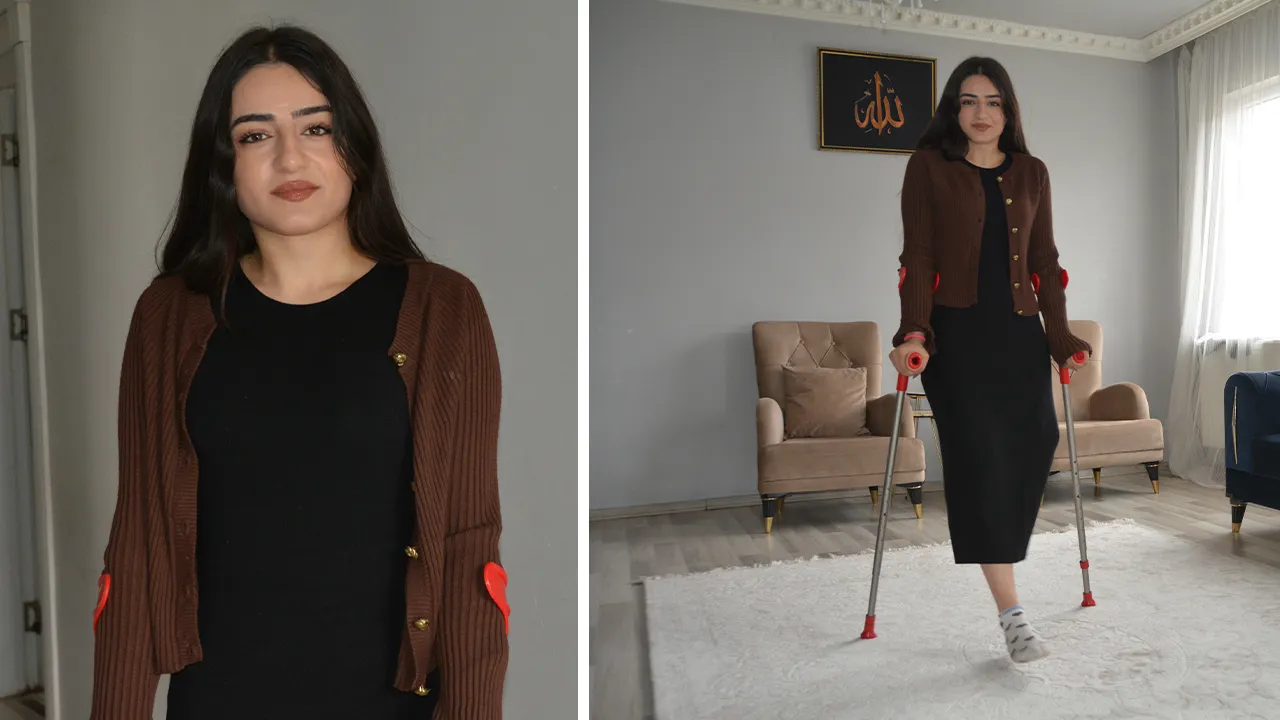 Hastalığına rağmen yılmadı! Üniversiteli Şevin'in tek hayali var