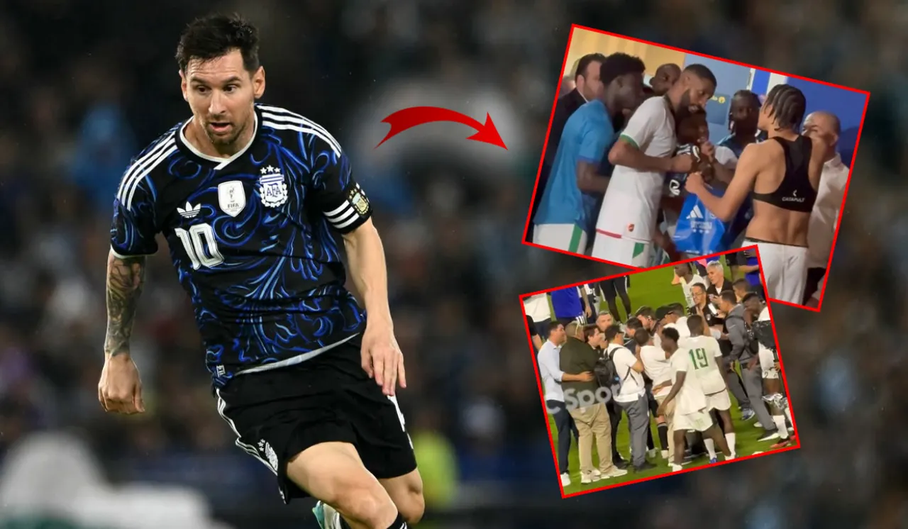 Lionel Messi çılgınlığı! Maç bitti, saha karıştı