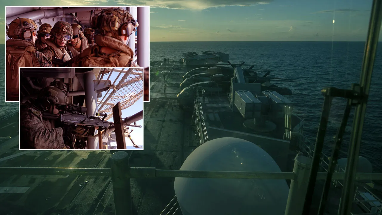 DENİZ PİYADELERİ ORTA DOĞU'DA!