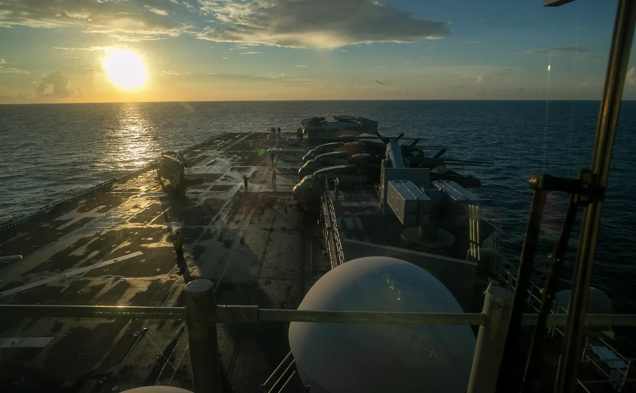 Tripoli gemisi, 3 bin 500 askerle Orta Doğu'da