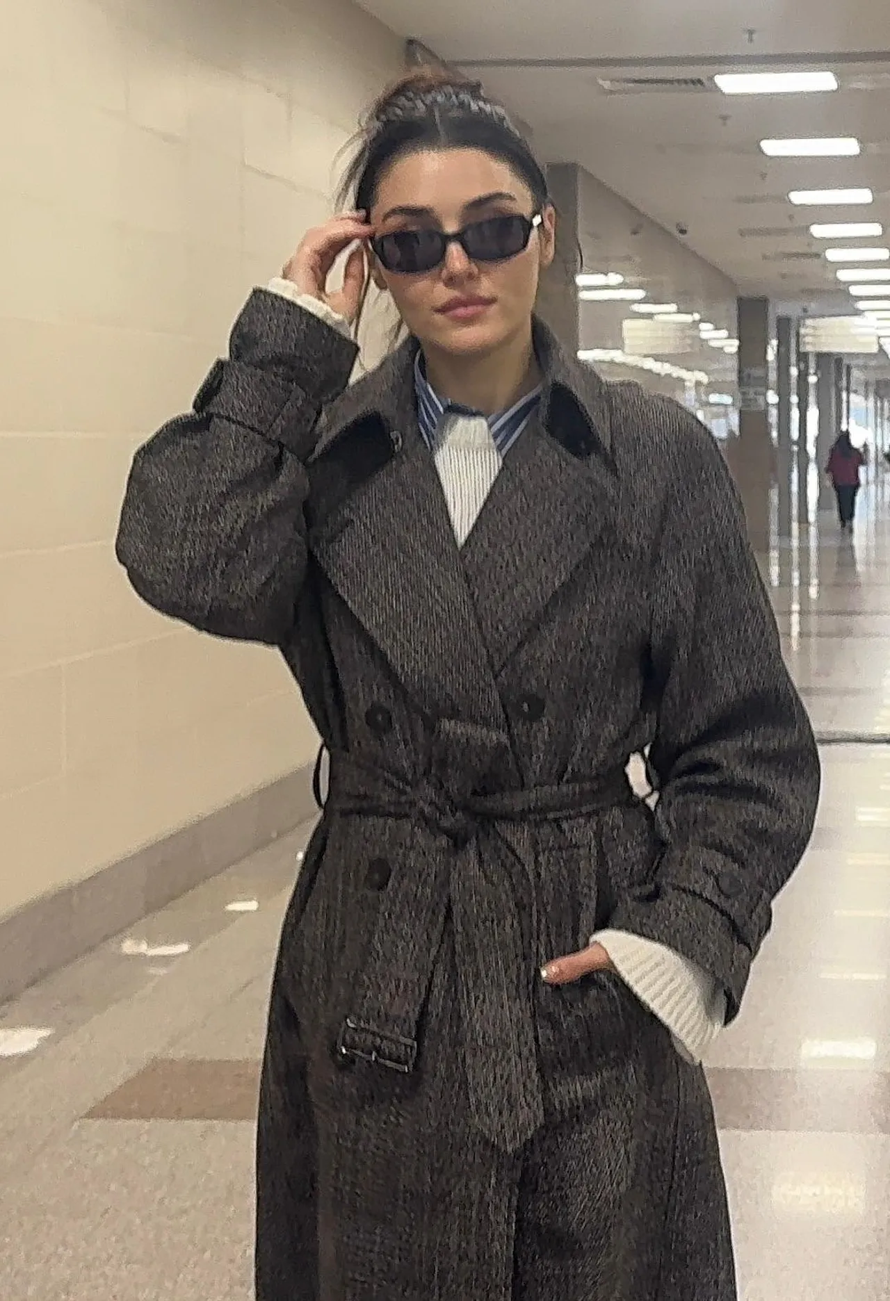 Adli Tıp Kurumu'nda kan ve saç örneği verdi