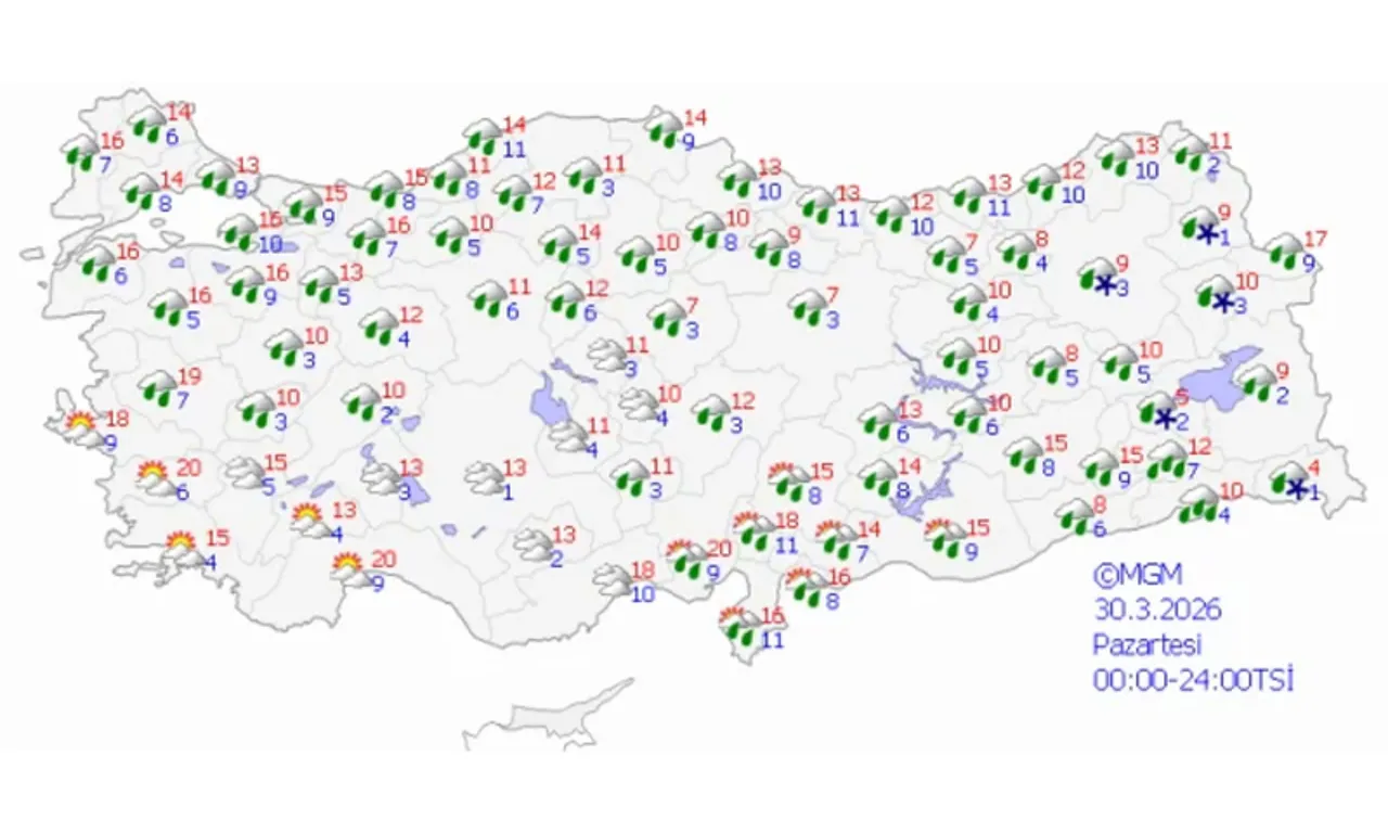 Sıcaklıklar sert düşüşte! Meteoroloji’den 12 il için sarı kodlu alarm: Hafta sonu planı olanlar dikkat