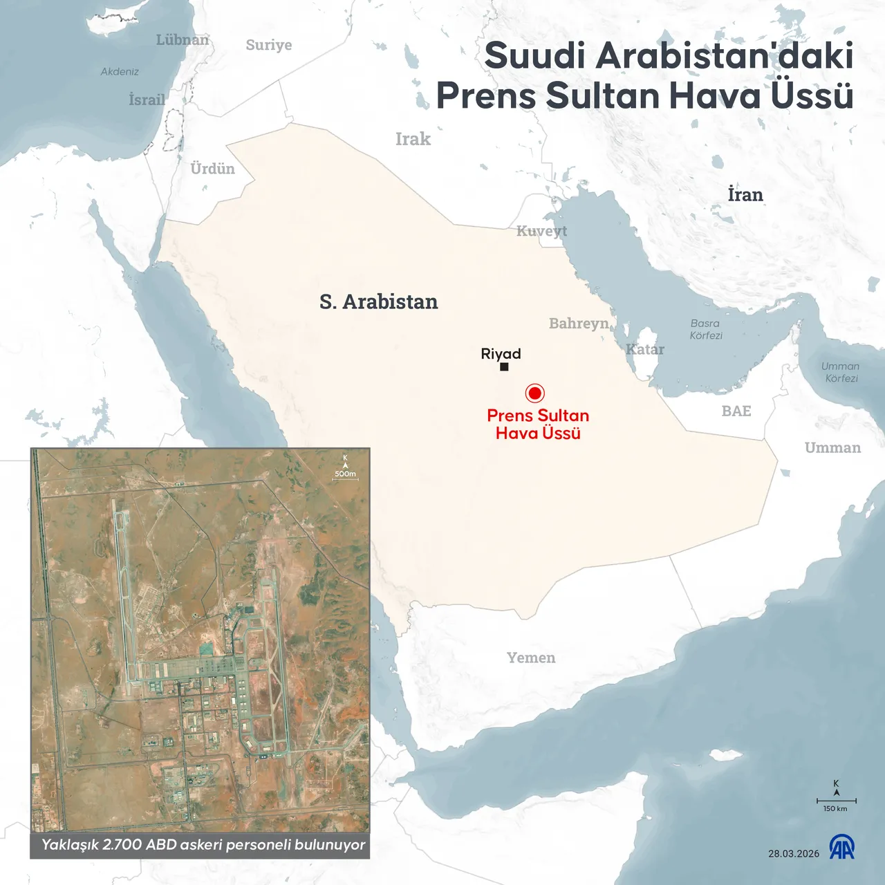 Suudi Arabistan'daki üsse saldırı! 12 ABD askeri yaralandı, E-3 Sentry uçağı hasar gördü