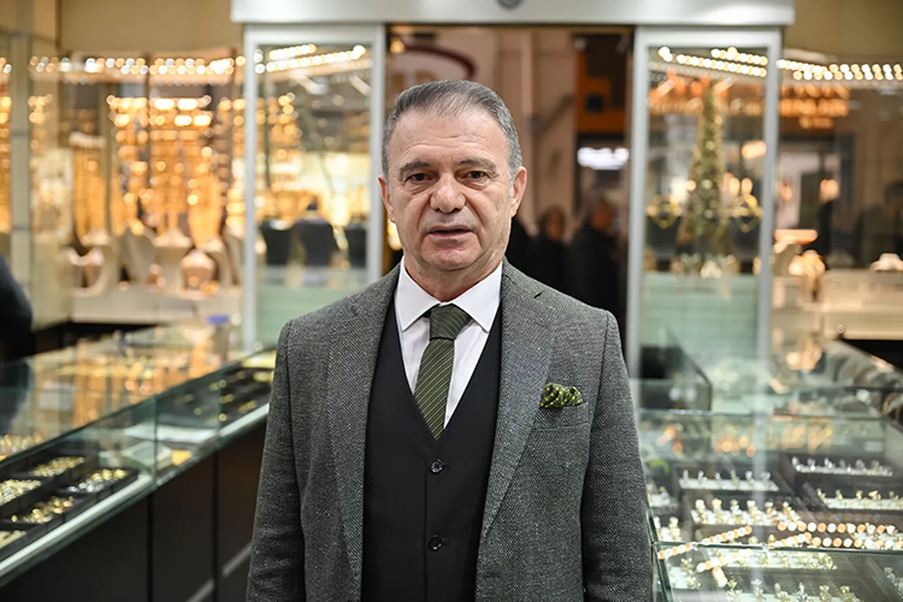İstanbul Kuyumcular Odası (İKO) Başkanı Mustafa Atayık