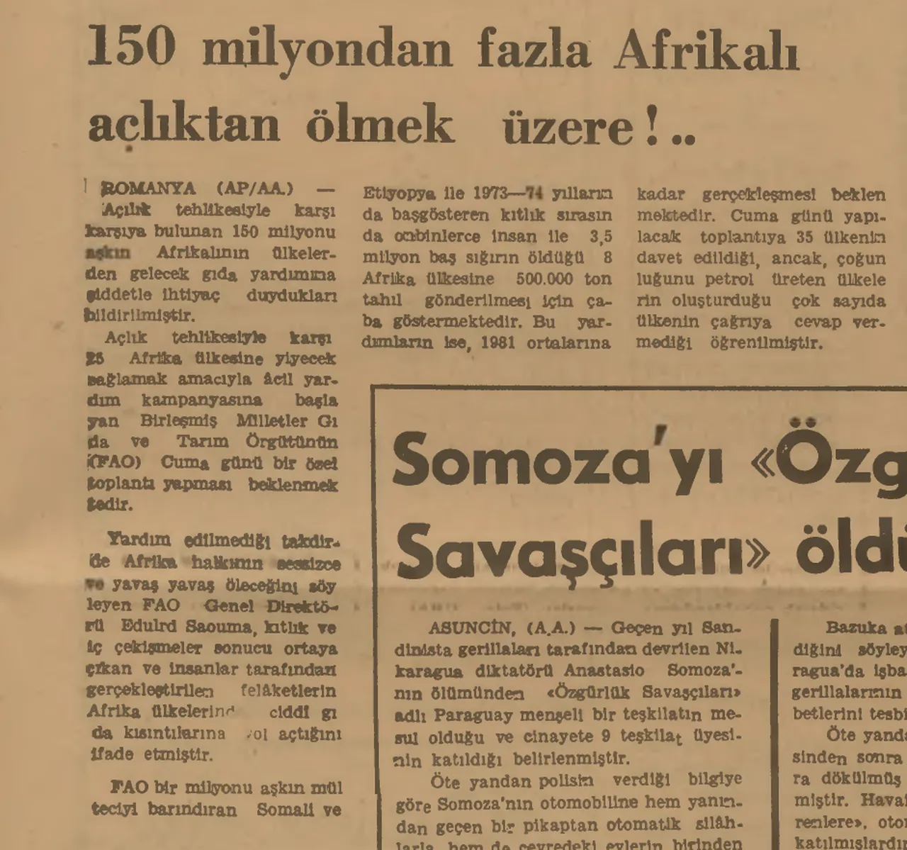 İnsanlığın imtihanı gıda krizi! Sıfır Atık Günü 45 yıl önce kabul edilseydi ne olurdu?