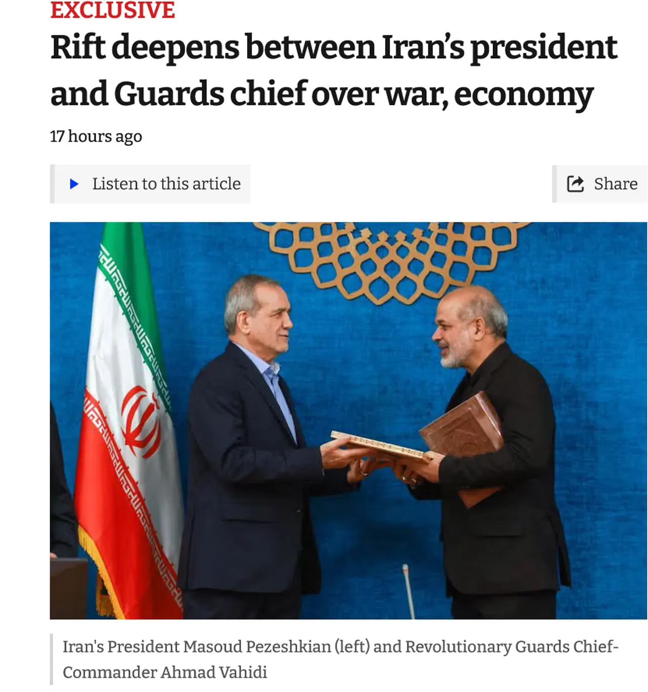 Tahran’da "gizli" hesaplaşma! Pezeşkiyan resti çekti, Devrim Muhafızları kapıları kapattı!