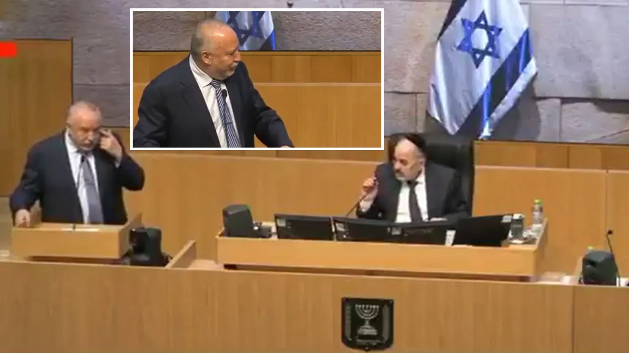 İsrail parlamentosunda siren paniği! Füze saldırısı sonrası oturuma ara verildi 