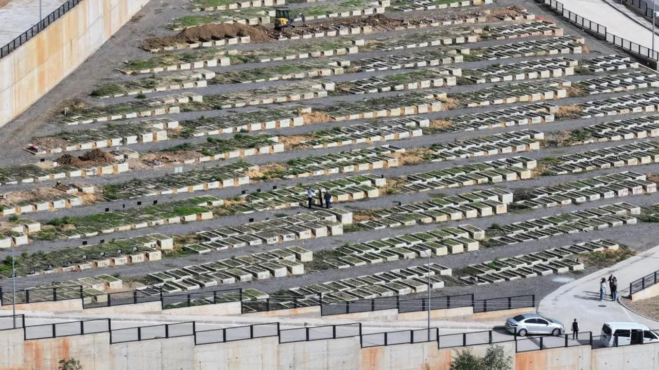 İzmir'e mezarlık yetmiyor! 70 futbol sahası büyüklüğünde alan kazıldı