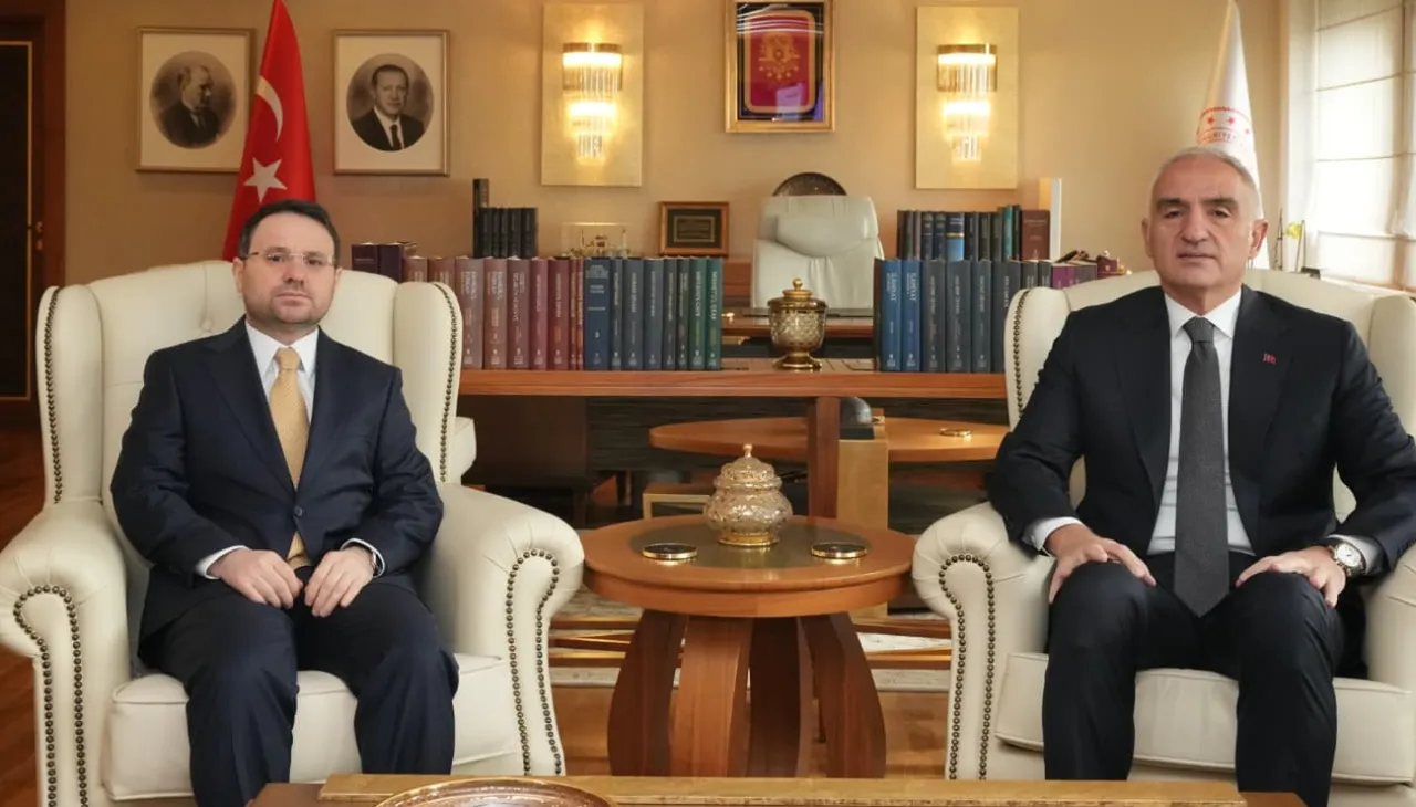 Adalet Bakanı Akın Gürlek'ten Bakan Ersoy'a ziyaret: Nevşehir masaya yatırıldı