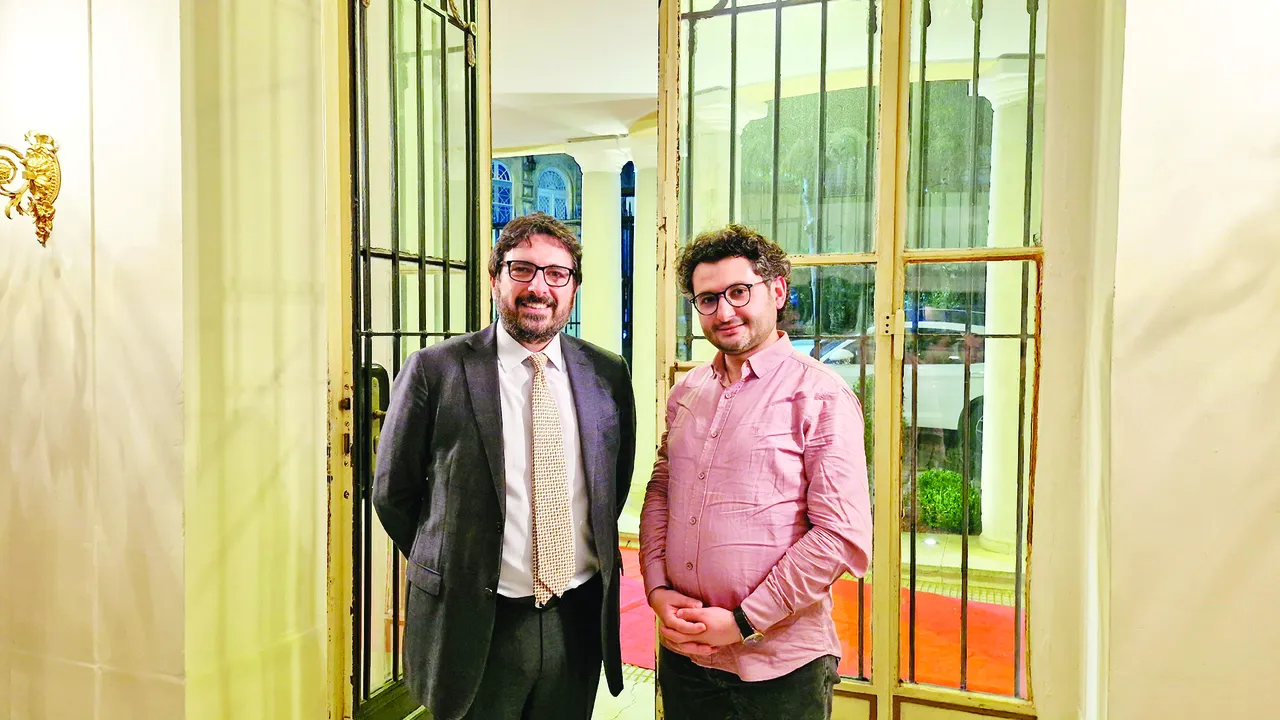 Costantino D’Orazio, İstanbul’daki Venedik  Sarayı’nda sorularımızı cevapladı.