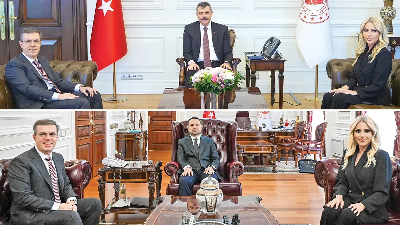 YENİ BAKANLARA ZİYARET