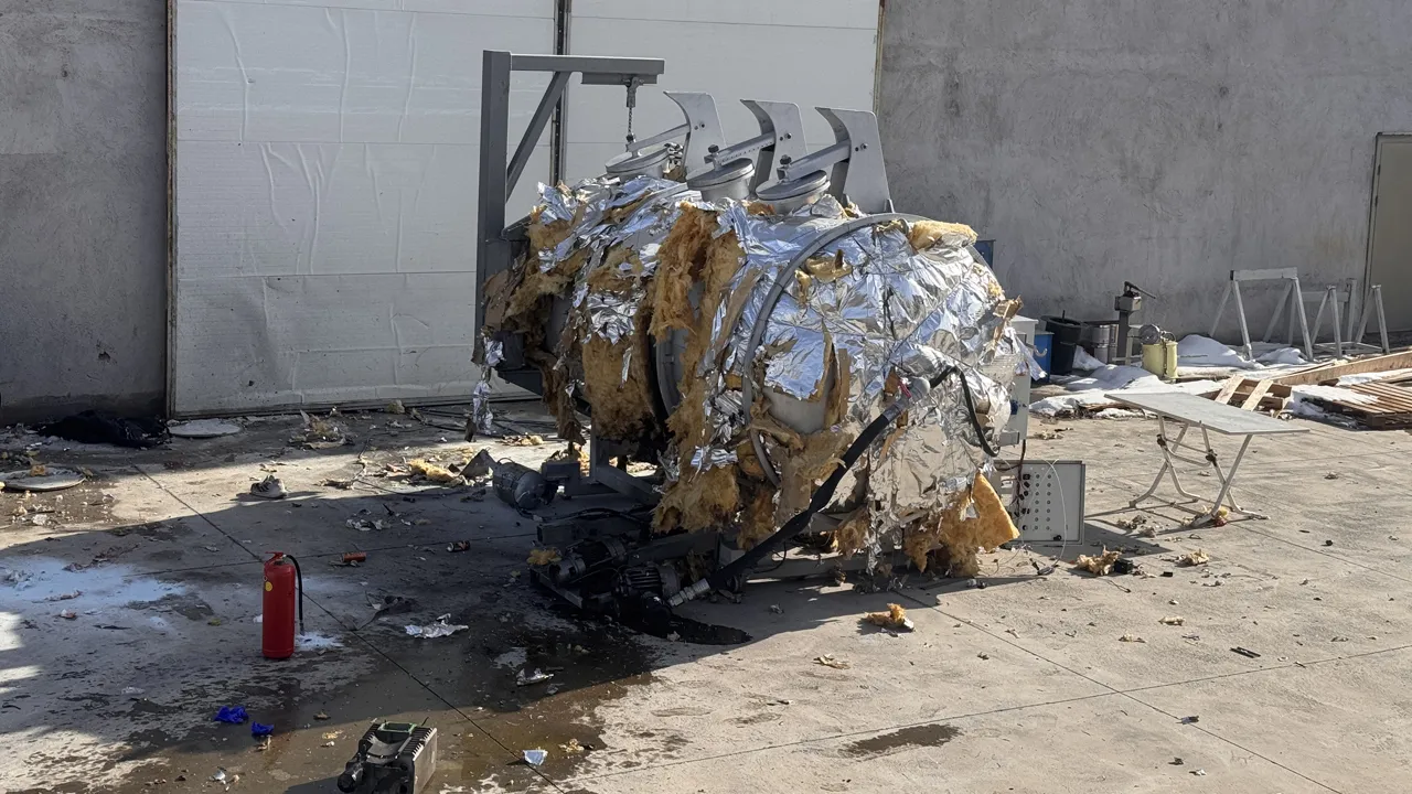 Kayseri'de fabrika bahçesinde patlama: İşçiler yaralandı