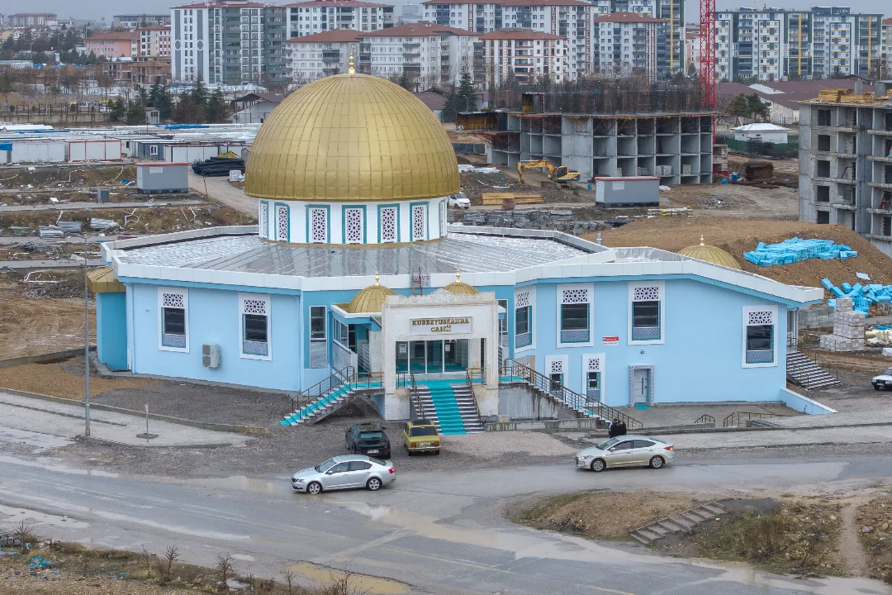 Kudüs esintili camii! Malatya'nın Kubbetü's-Sahra'sı