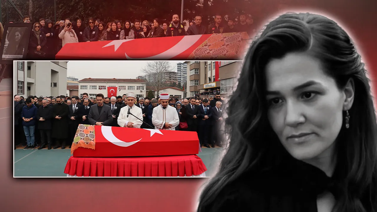Öğretmen Fatma Nur Özçelik'e yürek sızlatan veda: Yüzlerce öğrenci gözyaşlarına boğuldu 