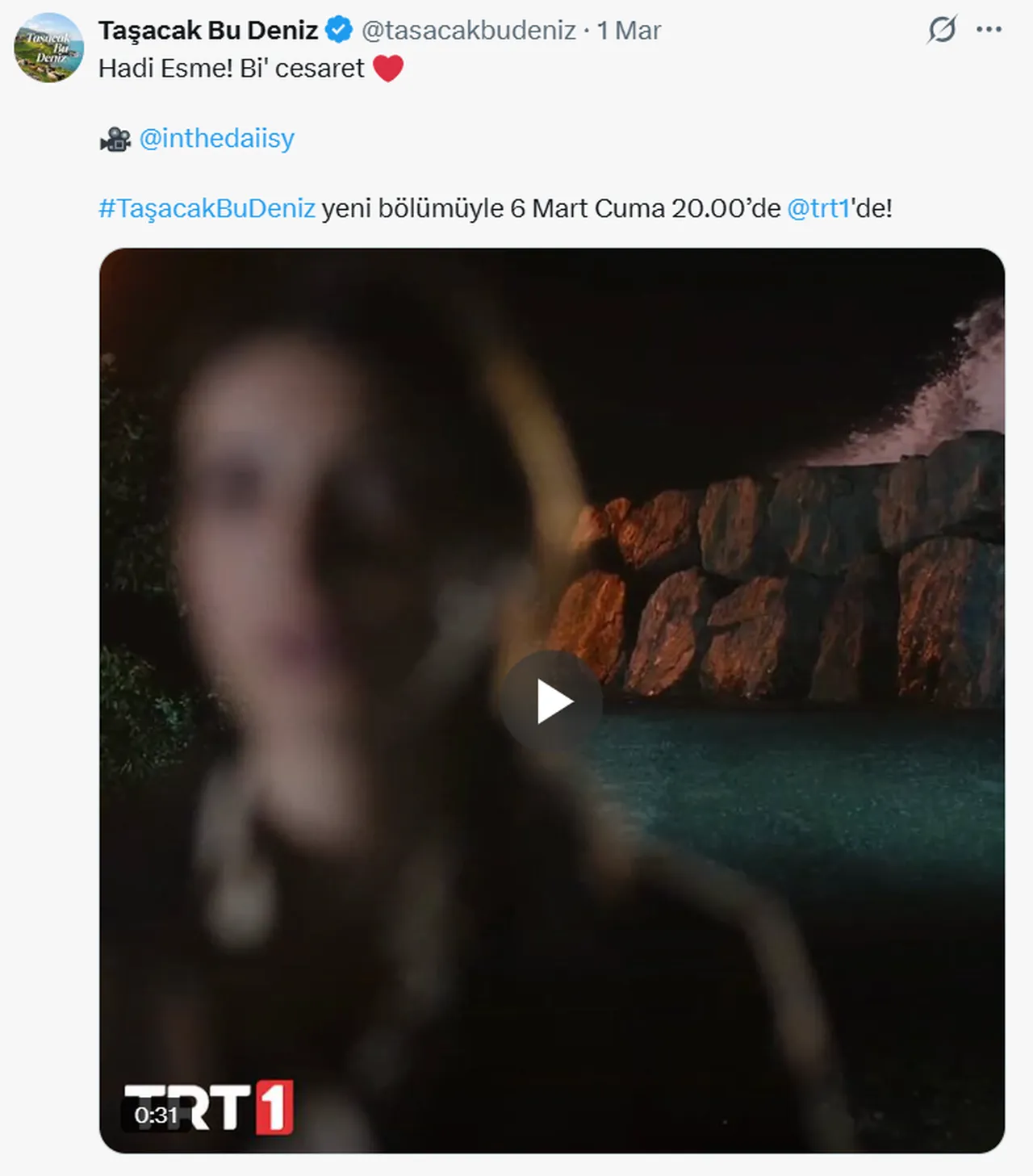 Taşacak Bu Deniz 20. bölüm ne zaman? Yayın akışında netleşti