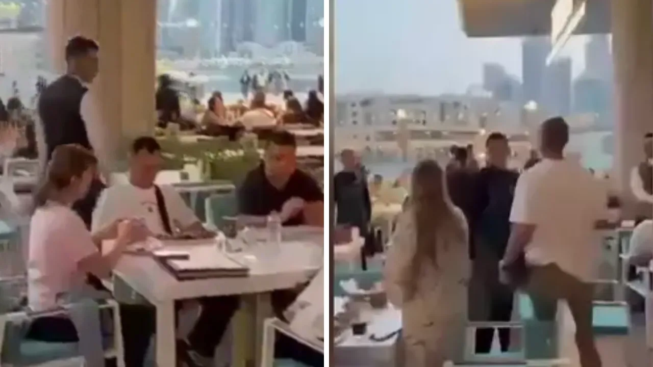 Turistler neye uğradığını şaşırdı! Dubai'de füze paniği: İftar topunu saldırı sandılar