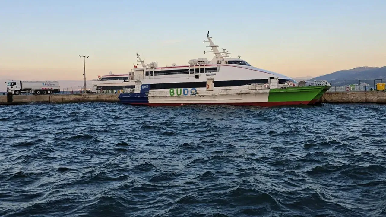 Deniz ulaşımına hava engeli! İDO ve BUDO seferleri iptal edildi