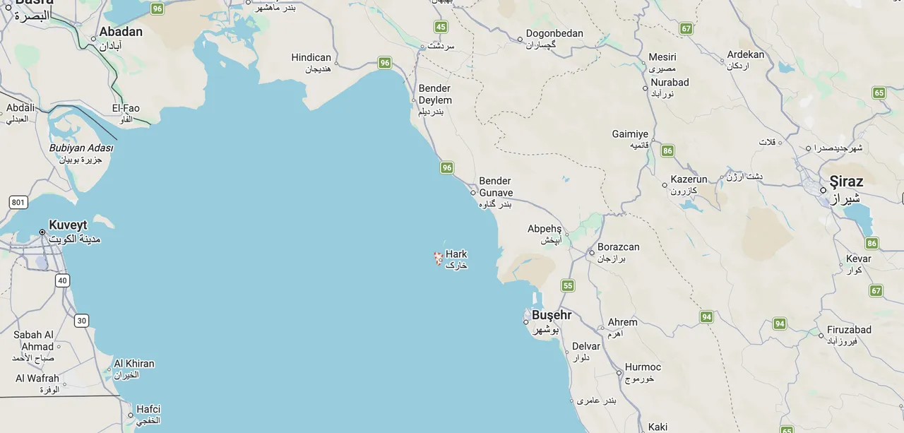 Hark Adası nerede, neden önemli? İran petrol ihracatının kilit noktası Hark Adası!