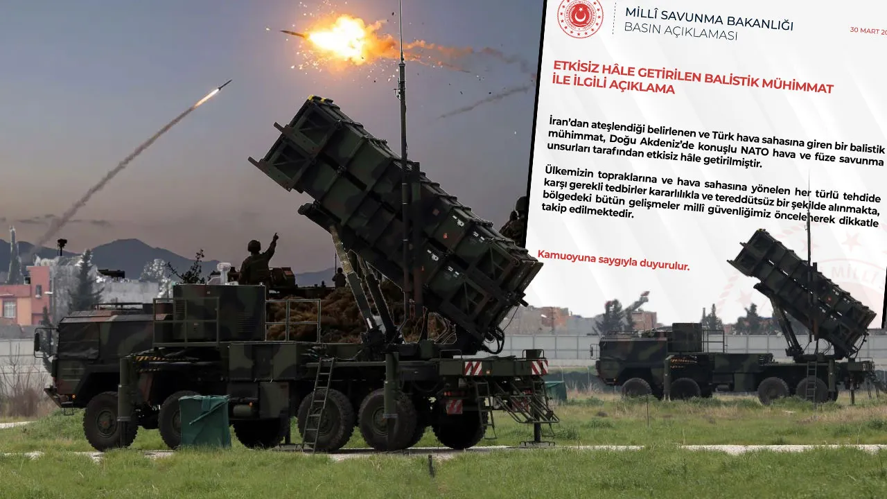 İRAN FÜZESİ DÜŞÜRÜLDÜ!