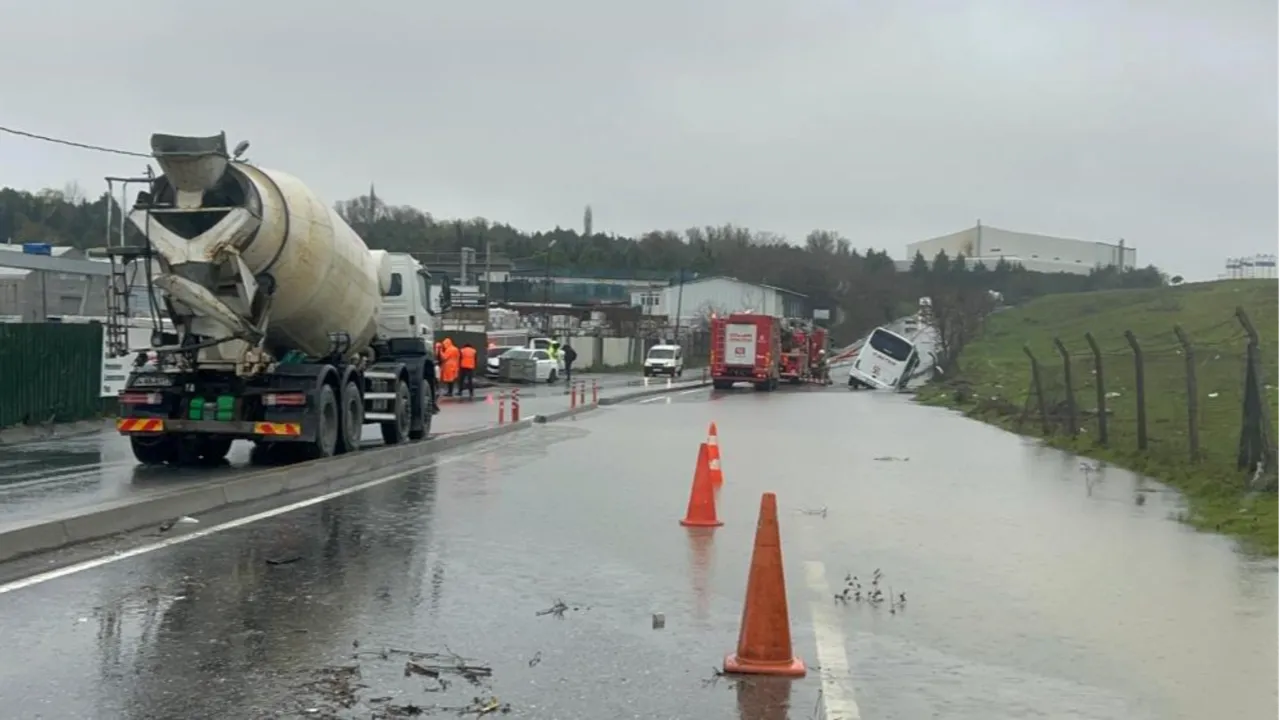 İstanbul'u sağanak vurdu!