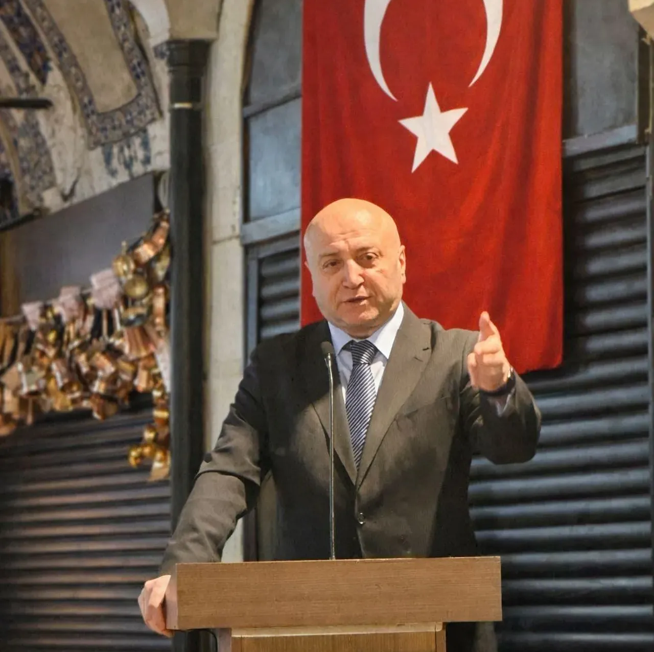 Kapalıçarşı Yönetim Kurulu Başkanı İlhami Yazıcı