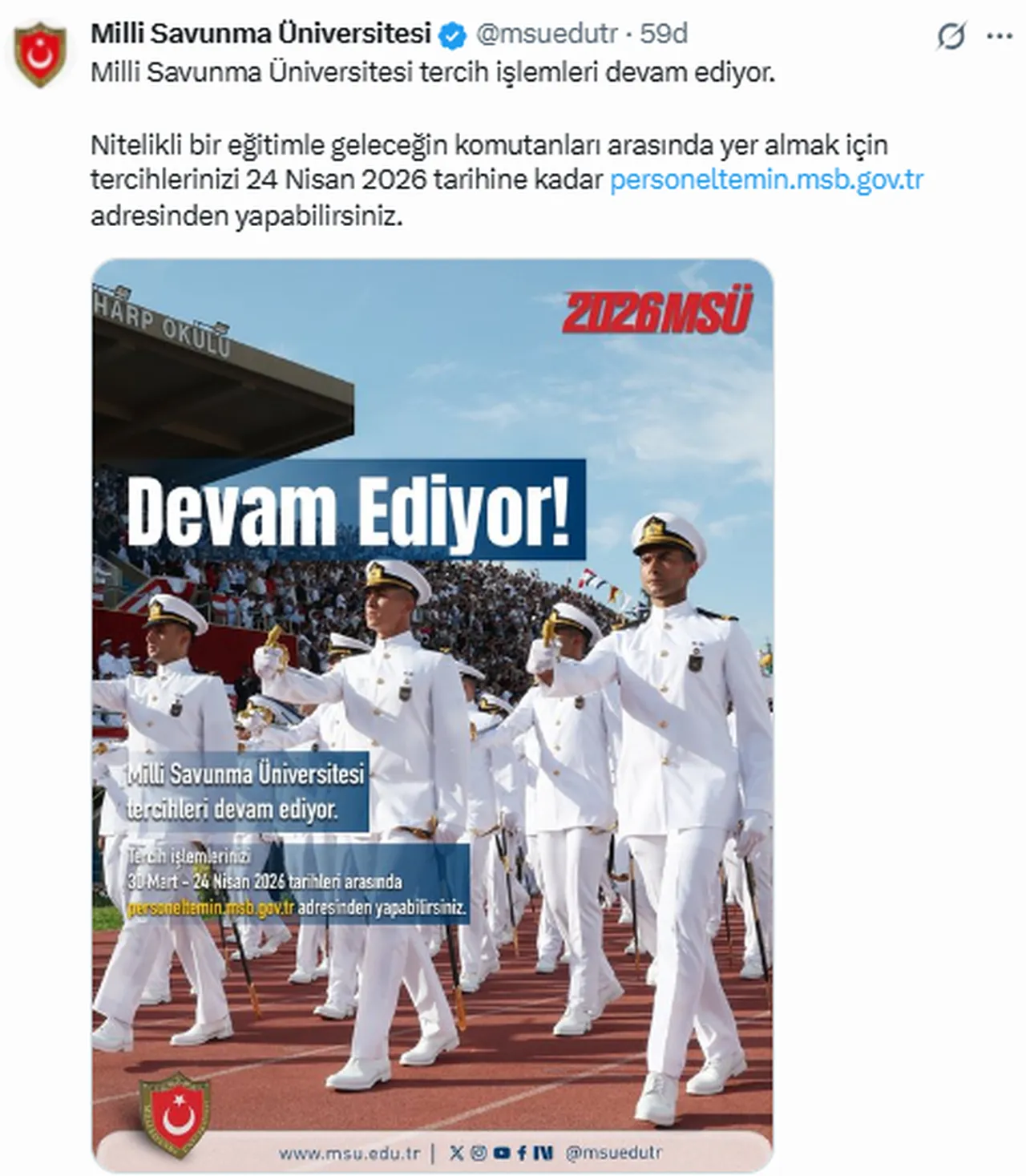 MSÜ tercihleri için son gün yaklaşıyor! MSÜ tercih sonuçları ne zaman açıklanacak?