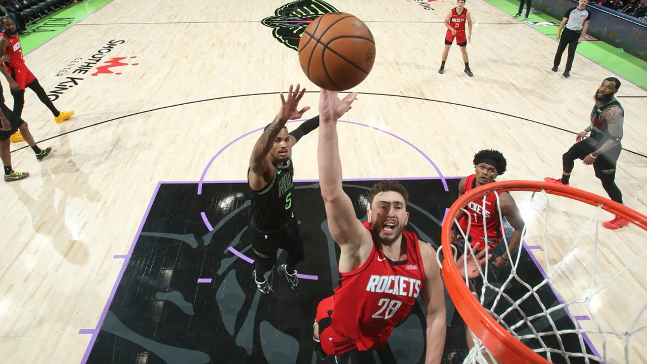 NBA'de tarihi maç: Alperen Şengün'den çifte rekor