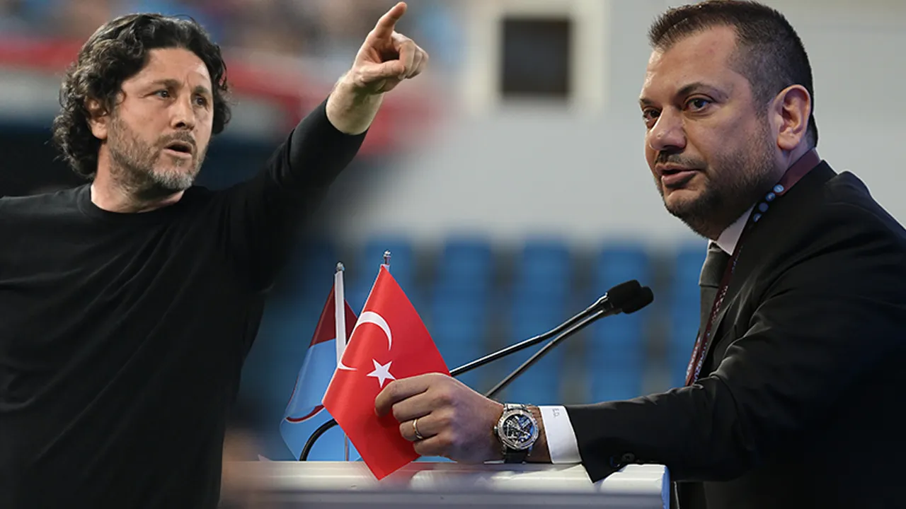 Trabzponspor'da Ertuğrul Doğan'dan Fatih Tekke'ye destek: Fevkalade performans
