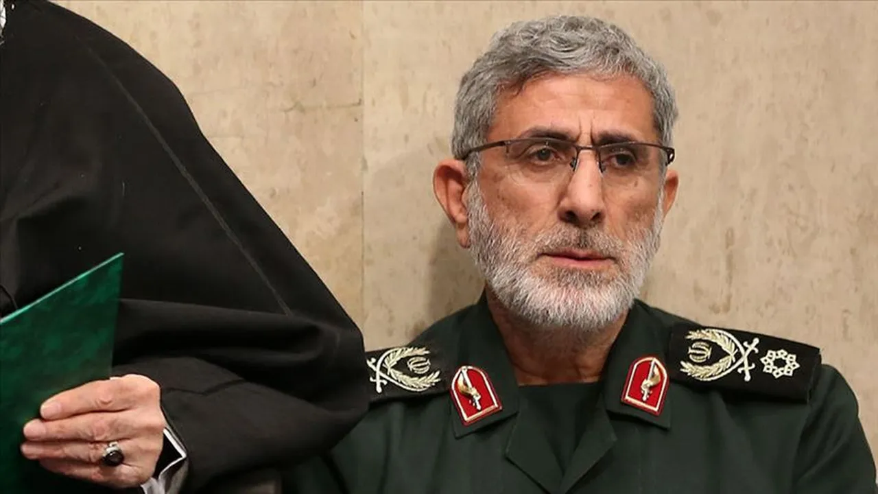 Casuslukla suçlanan Kudüs Gücü Komutanı Kaaniden ses getirecek sözler! Haftalar sonra sessizliğini bozdu