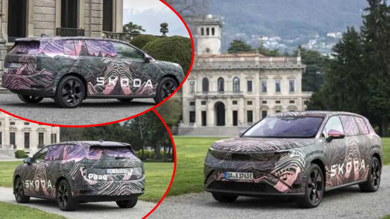 En büyük Skoda geliyor: İşte 600 km menzilli Peaq’ten ilk detaylar