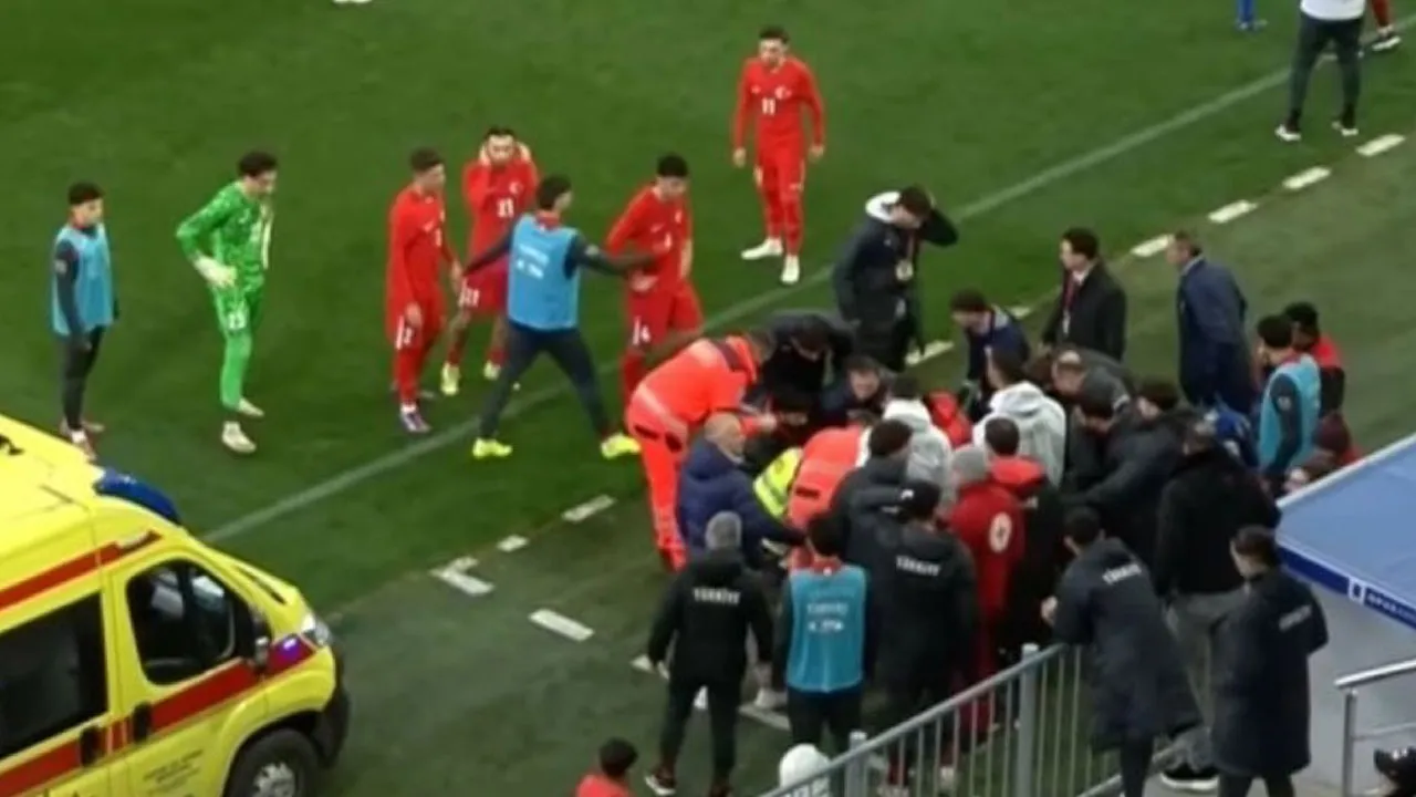 Hırvatistan - Türkiye maçında Egemen Korkmaz fenalaştı! Hastaneye kaldırıldı