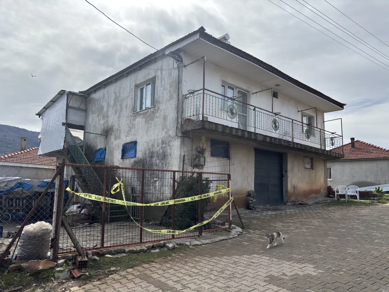 Cinayetlerin işlendiği ev