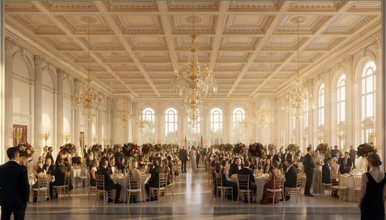 Trumpın yeni altın sarayı! İçinde yok yok! Yeni kütüphanesini tanıttı