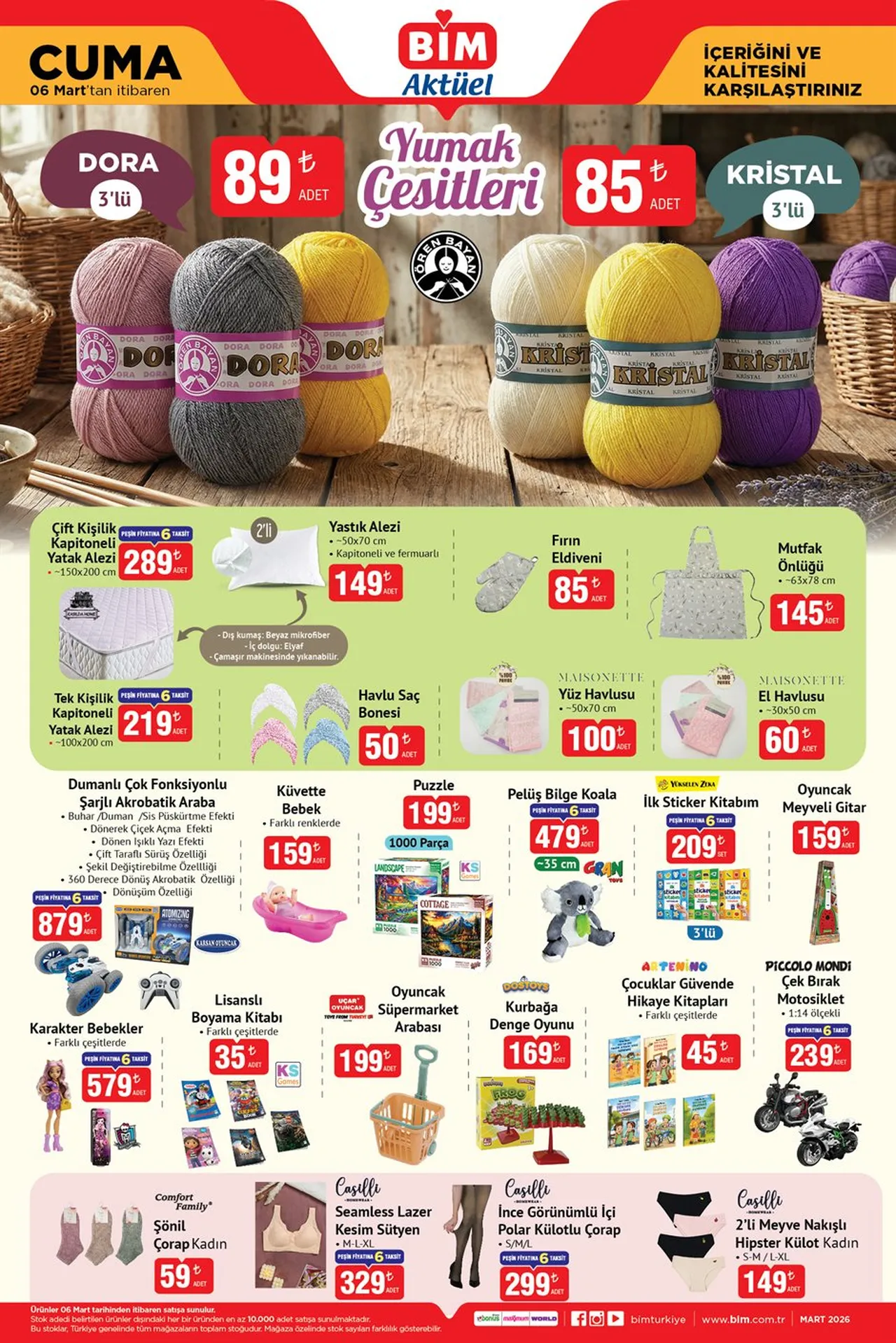 BİM aktüel ürünler kataloğu 4-6 Mart! Ofis koltuğu, cam ankastre set, şarjlı süpürge ve daha fazlası raflara geliyor