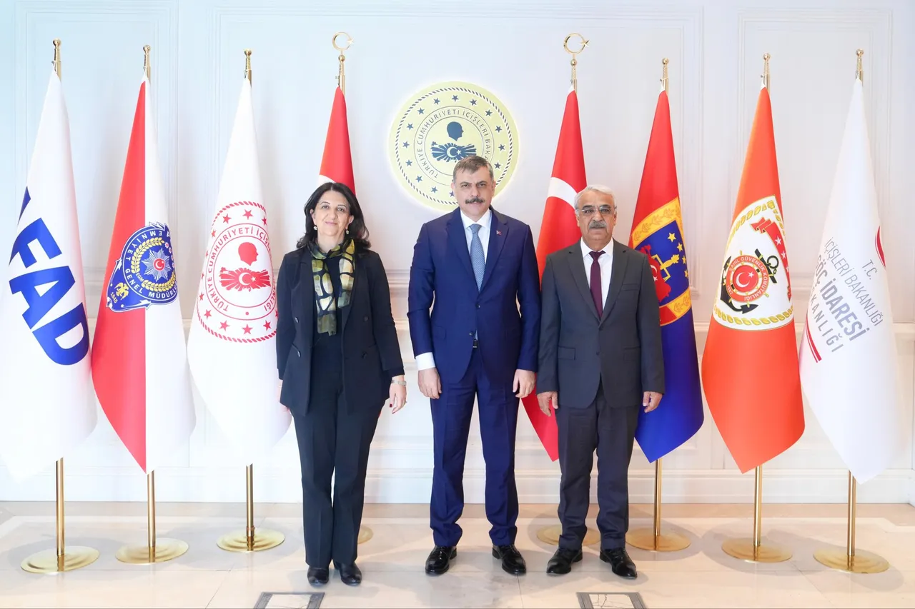 Adalet Bakanı Akın Gürlek, DEM Partili Buldan ve Sancar ile görüştü